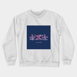 TXT LOVER with a $ Sign - Lyrics Crewneck Sweatshirt